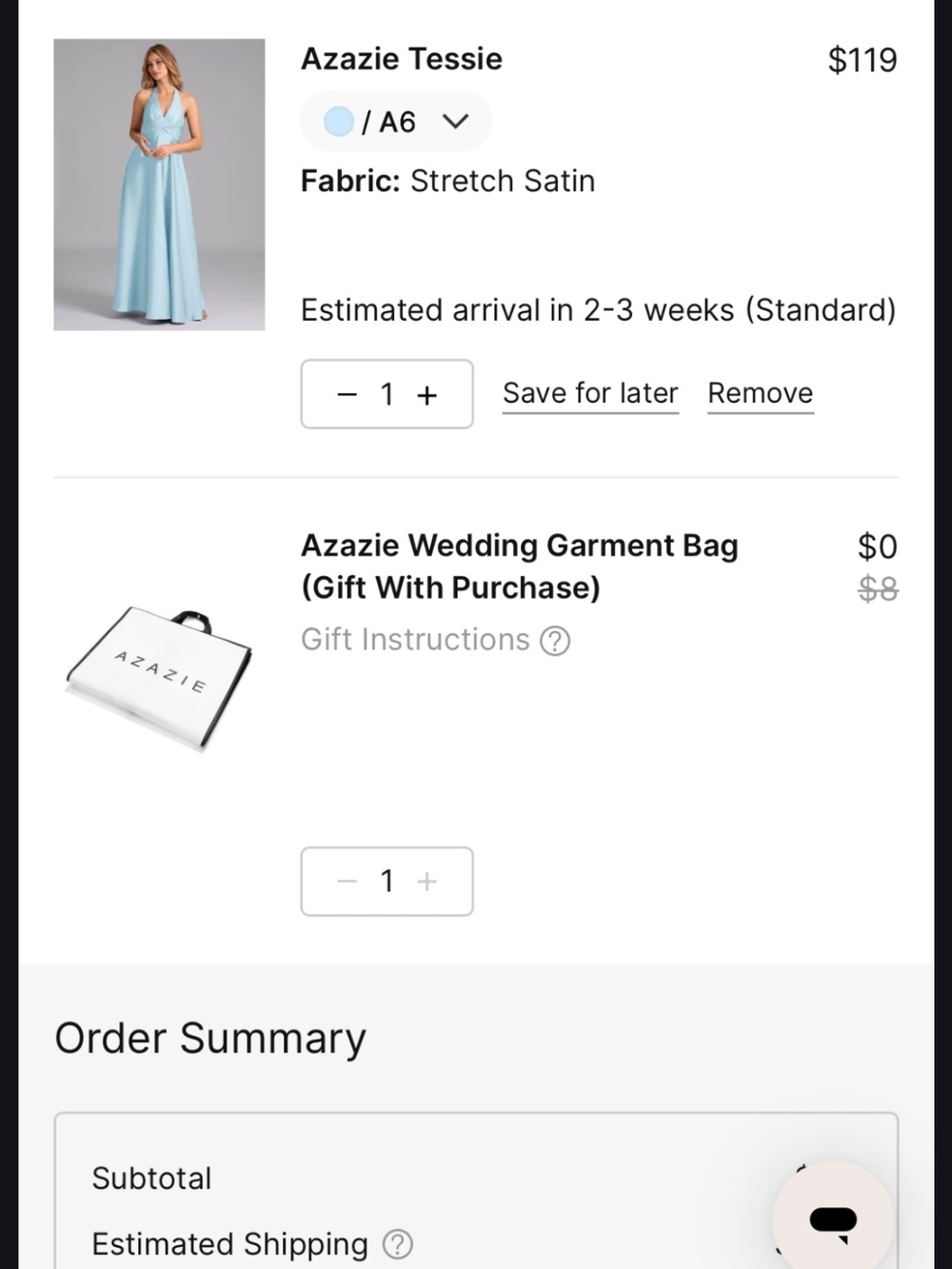 Azazie Sky Blue Halter A-Line Maxi Dress - Picture 2 of 4
